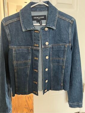 Veronica Beard  Blue Denim Jean Jacket
